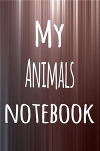 My Animals Notebook