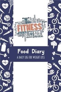Food Diary A Daily Log for Weight Loss