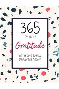 365 Days of Gratitude with One Small Drawing a Day