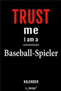 Kalender für Baseball-Spieler