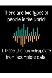 There Are Two Types of People in the World Those Who Can Extrapolate from Incomplete Data