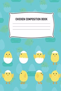 Chicken Composition Book