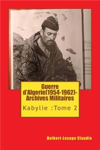 Guerre d'Algerie(1954-1962)-Archives Militaires