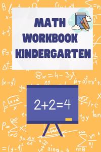 Math Workbook Kindergarten