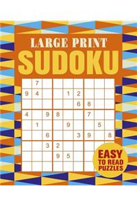 Large Print Sudoku