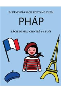 Sách tô màu cho tr&#7867; 4-5 tu&#7893;i (Pháp): Cu&#7889;n sách này có 40 trang tô màu không gây c&#259;ng th&#7859;ng nh&#7857;m gi&#7843;m vi&#7879;c n&#7843;n chí và c&#7843;i thi&#7879;n s&#79