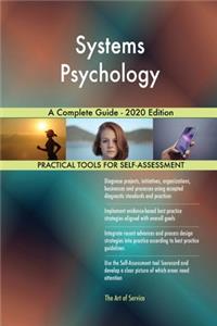 Systems Psychology A Complete Guide - 2020 Edition