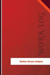 Boiler Room Helper Work Log