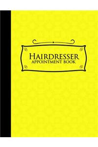 Hairdresser Appointment Book