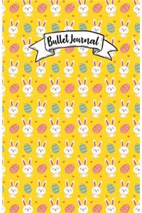 Bullet Journal: Cute Rabbit Colorful Pattern Cover