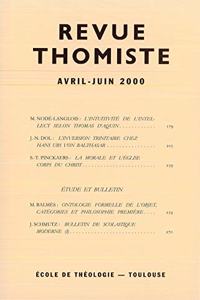 Revue Thomiste - 2/2000