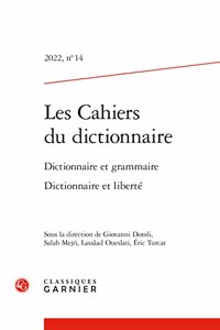 Les Cahiers Du Dictionnaire