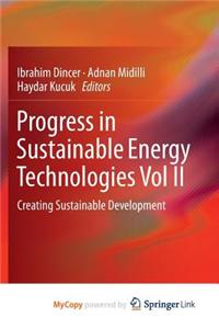 Progress in Sustainable Energy Technologies Vol II
