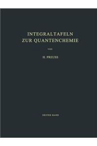 Integraltafeln zur Quantenchemie
