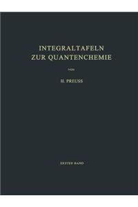 Integraltafeln zur Quantenchemie