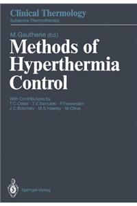 Methods of Hyperthermia Control