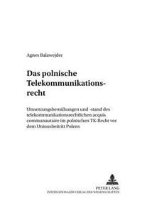 Das Polnische Telekommunikationsrecht