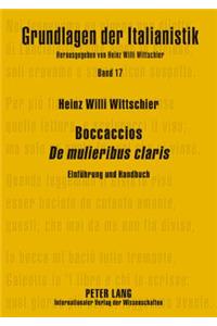 Boccaccios De mulieribus claris