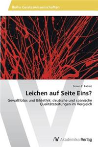 Leichen Auf Seite Eins?