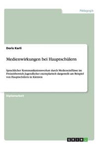 Medienwirkungen Bei HauptschÃ¼lern