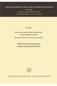 Elektrochemische Messungen an Eisen-Sauerstoff-Schmelzen