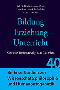 Bildung - Erziehung - Unterricht