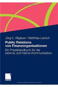Public Relations Von Finanzorganisationen