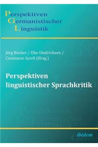 Perspektiven linguistischer Sprachkritik