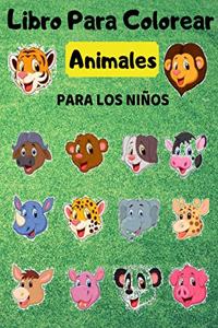 Libro Para Colorear Animales Para Los Niños