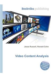 Video Content Analysis