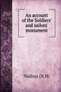 AN ACCOUNT OF THE SOLDIERS AND SAILORS