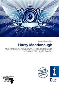 Harry MacDonough