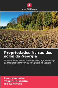Propriedades físicas dos solos da Geórgia