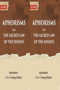 Aphorisms on the Sacred Law of the Hindus 2 Vols. Set