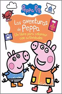 Peppa Pig. Cuaderno de actividades - Las aventuras de Peppa: Un libro para colorear con actividades