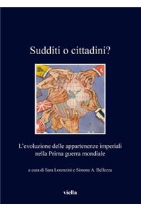 Sudditi O Cittadini?