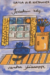 Jossakin käy vanha jääkaappi