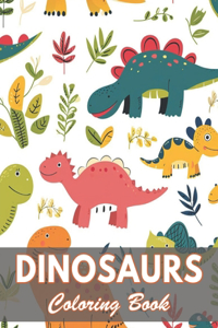 Dinosaurs Coloring Book for Adults