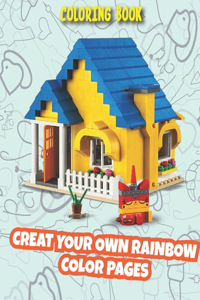 Create Your Own Rainbow Color Pages