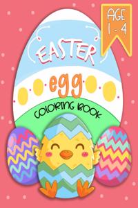 Easter Egg Coloring Book for Kids