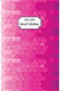 Pink Crystals Dot Grid Bullet Journal