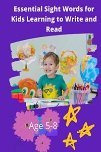 Essential Sight Words for Kids Learning to Write and Read