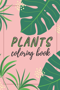 Plants Coloring Book