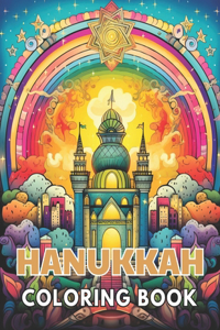 Hanukkah Coloring Book for Adults