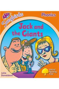 Oxford Reading Tree Songbirds Phonics: Level 6: Jack and the Giants