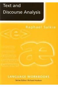 Text and Discourse Analysis