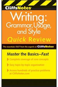 Cliffsnotes Writing: Grammar, Usage, and Style Quick Review, 3rd Edition