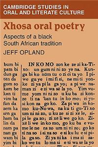 Xhosa Oral Poetry