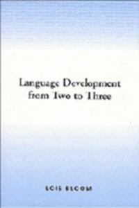 Language Development from Two to Three