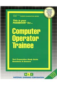Computer Operator Trainee
